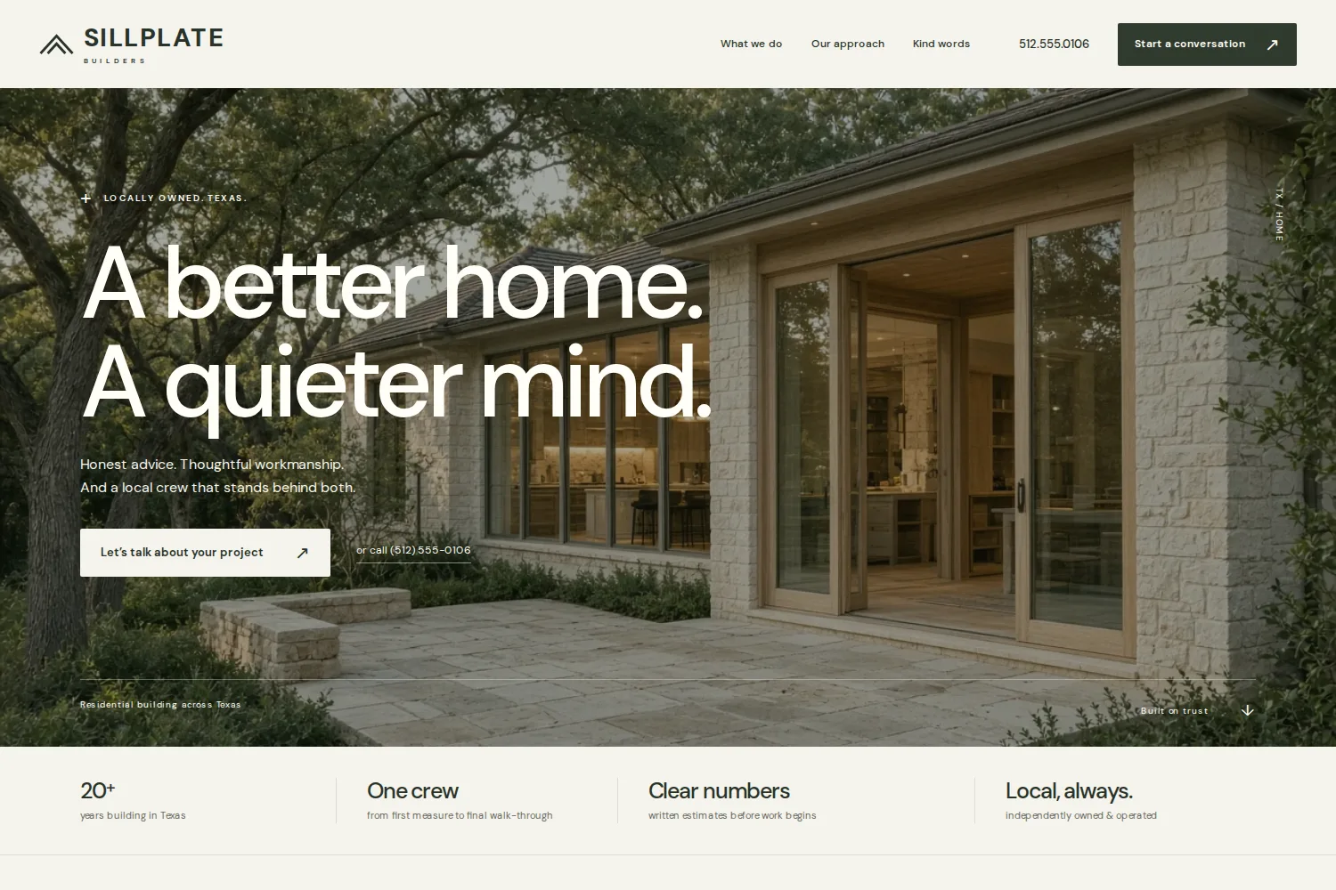 Sillplate Builders website