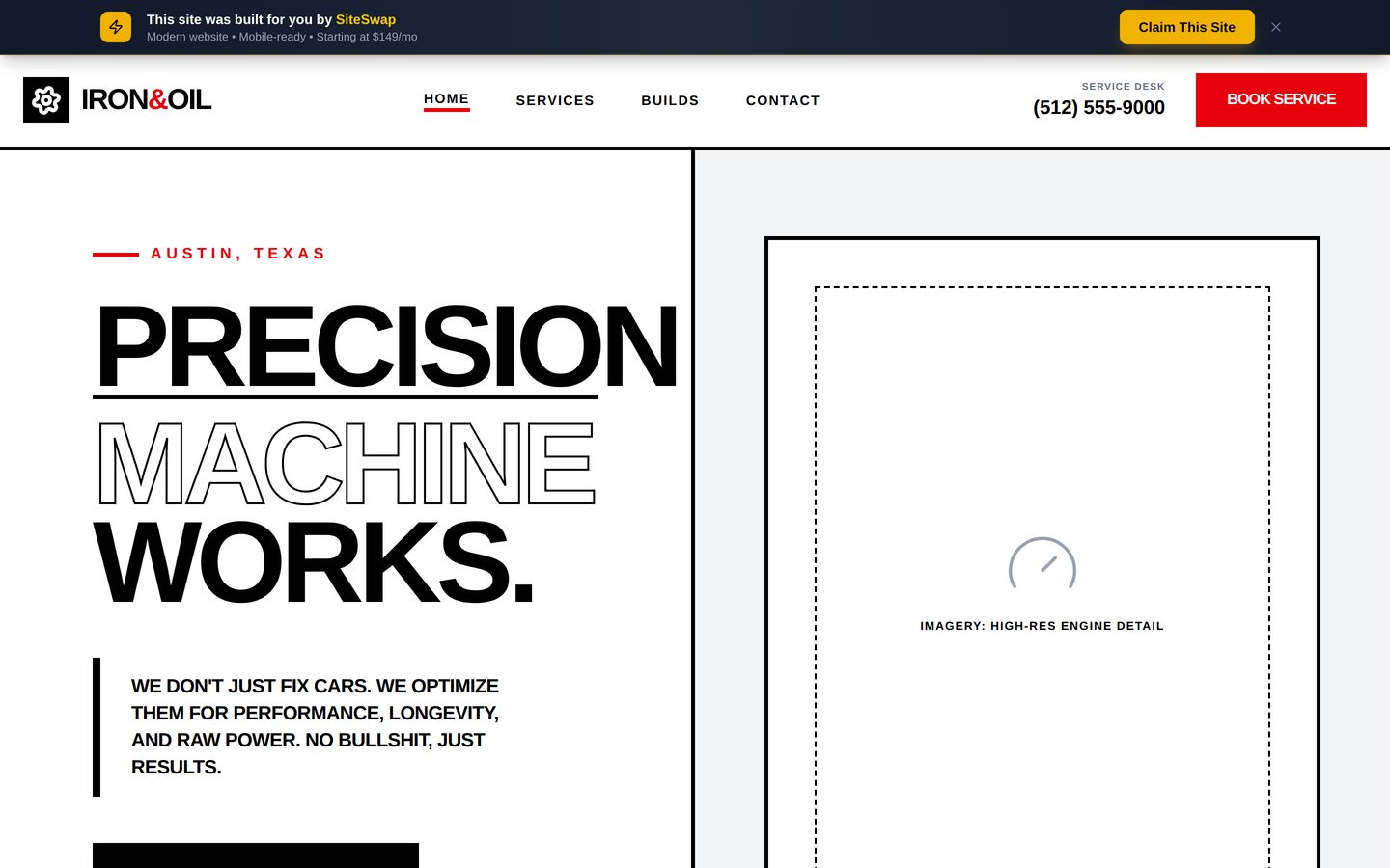 Iron & Oil Auto preview