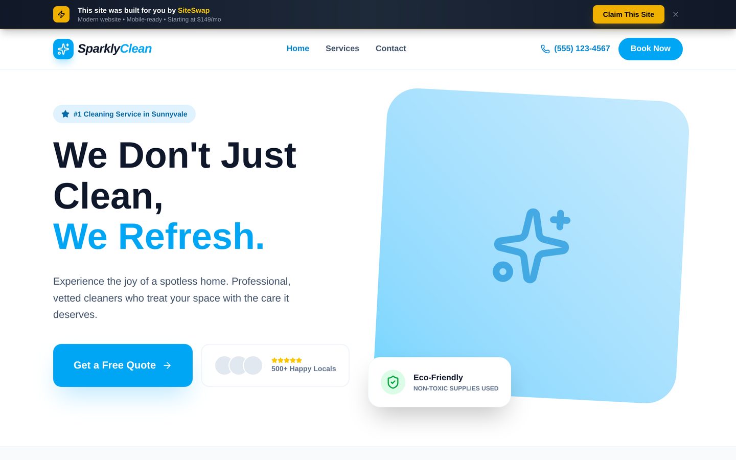 Sparkly Clean preview